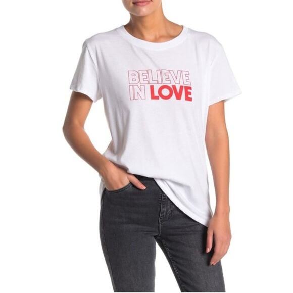 NWT Sub_Urban Riot Believe in Love Tee - White - XS - Picture 2 of 10